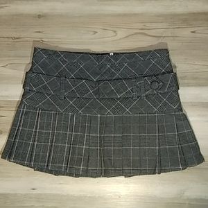 red by marc ecko Plaid Skirt